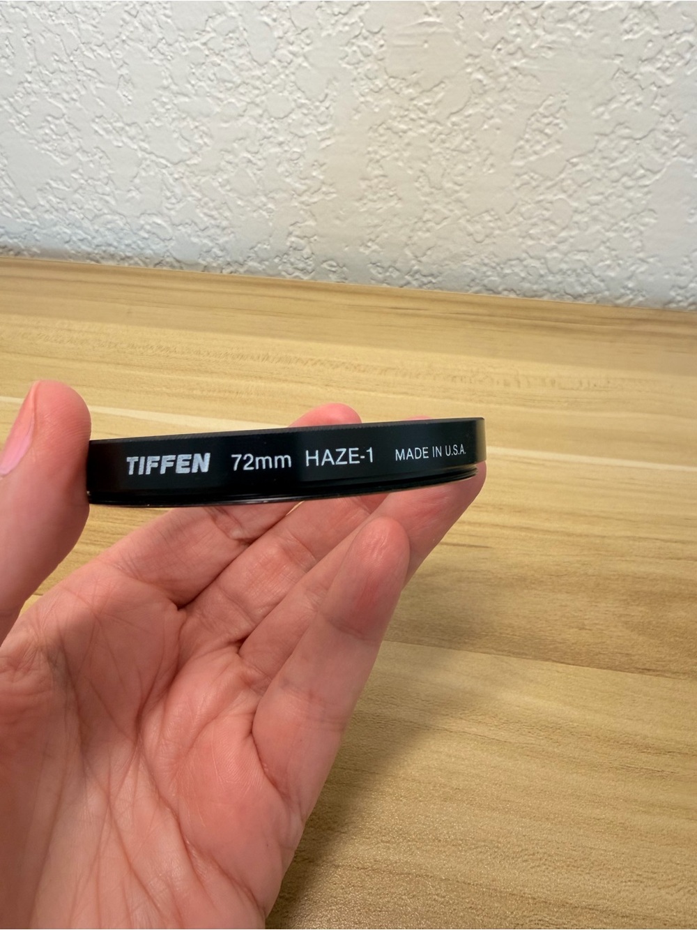 Tiffen 72mm Haze-1 Filter Camera Lens Photography Pictures Universal Vintage